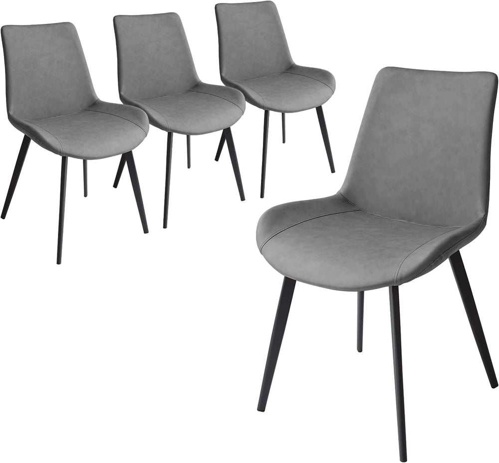 Dining Chairs Set of 4, Modern Kitchen & Dining Room Chairs, Upholstered ...