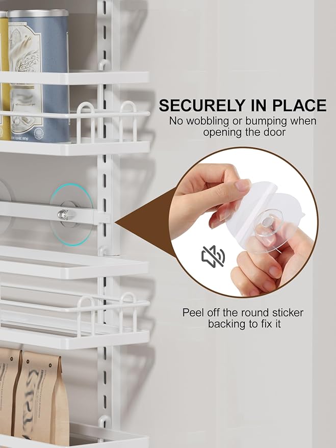 Delamu 9 Tier Over The Door Pantry Organizer, Pantry Organization and Storage - Image 7