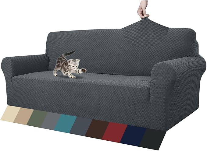 ZNSAYOTX 1 Piece Jacquard Couch Covers by ZNSAYOTX