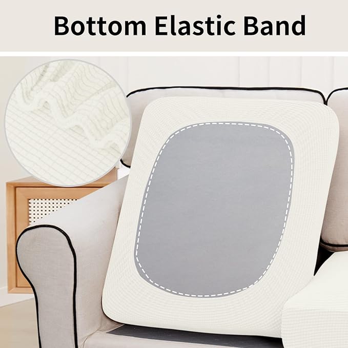 Easy-Going Stretch Individual Chair Couch Cover Sofa Furniture Protector - Image 4