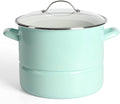 Martha Stewart Thayer 16-Quart Enamel On Steel Scratch Resistant Steamer Stock by MarthaStewart