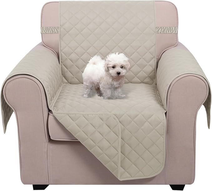 U-NICE HOME Reversible Oversized Chair Covers Quilted Water Repellent Pet by U-NICEHOME