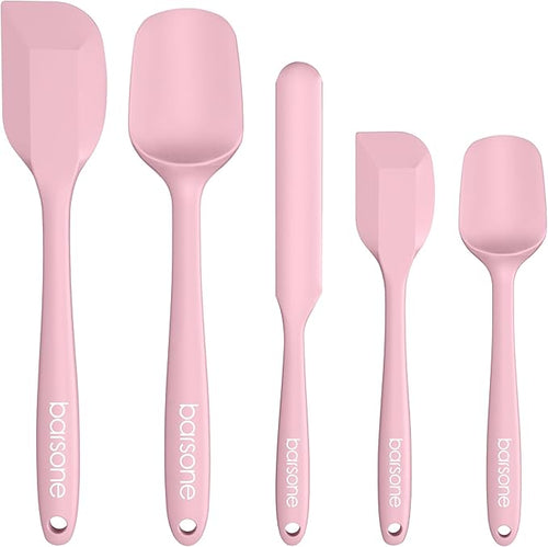 5-Piece Silicone Spatula Set by barsone