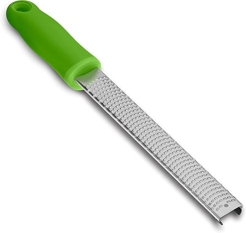 8-Inch Lemon Zester & Cheese Grater 18/8 Stainless Steel Citrus Zester - Image 2