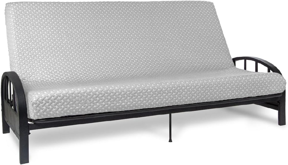 Milliard Full Size Futon Mattress, Light Grey, 71 x 52 x 6 Inch, Memory Foam ...