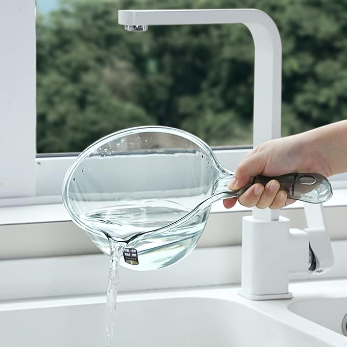 Plastic Water Ladle, Bath Ladle, Shower Bucket, Water Bath Scoop, Bathroom - Image 2