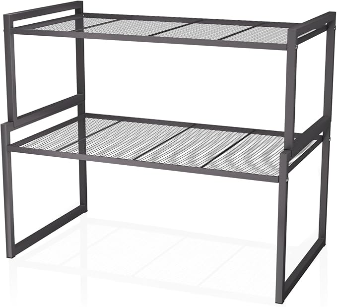 Set of 2 Cabinet Organizers 12.6''W 44 LBS Load Capacity Heavy Duty Kitchen by BlisXybion