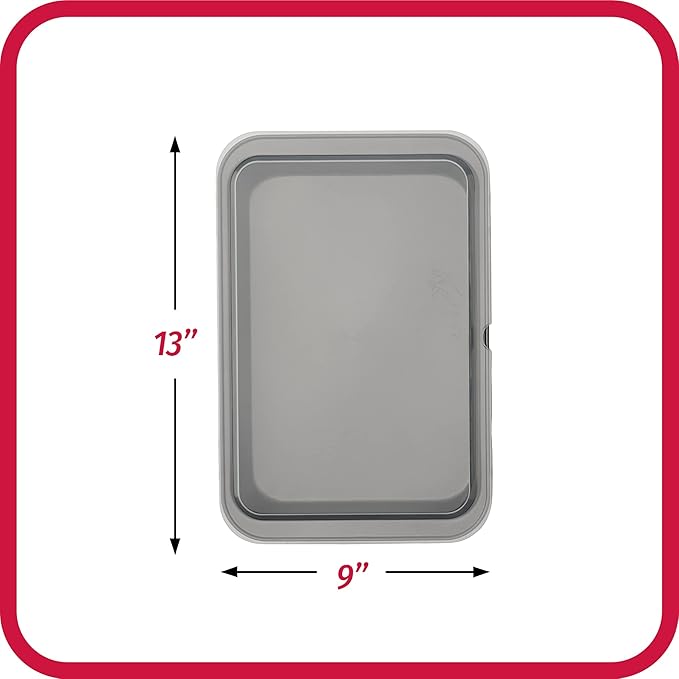 GoodCook Set of 2 Nonstick Steel 13" x 9" Cake Baking Pans - Image 7