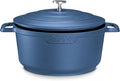 Large Dutch Oven Pot with Lid-7.5QT Cast Aluminum Oven Pot with Two Handles by INSETFY