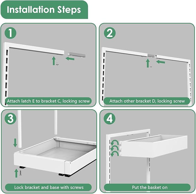 REALINN Expandable Under Sink Organizers and Storage, 2 Tier Under Cabinet - Image 7