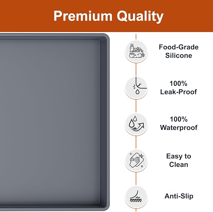 ukeetap Extra Thick Silicone Mat Waterproof - Image 2