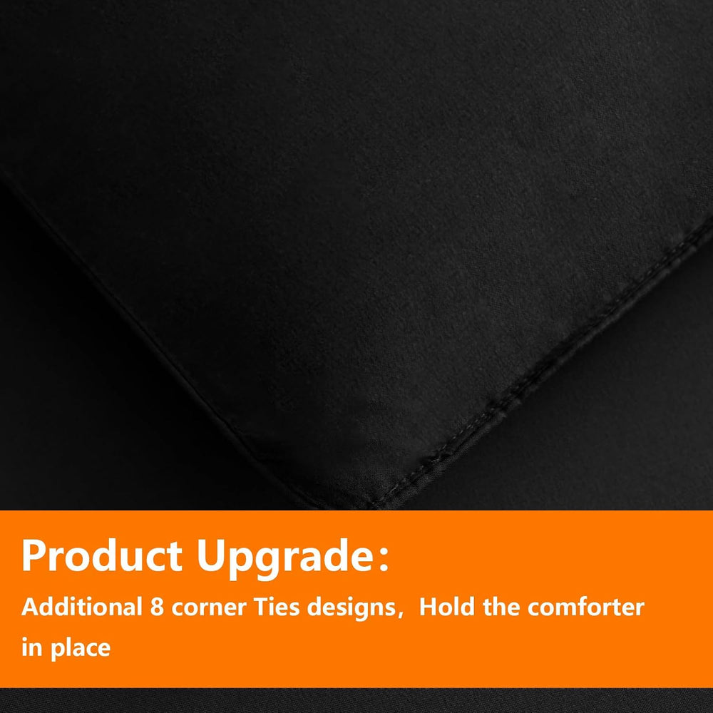 TAIMIT Twin Size Comforter Set - 5 Pieces, Bed in a Bag Bedding Sets with All...