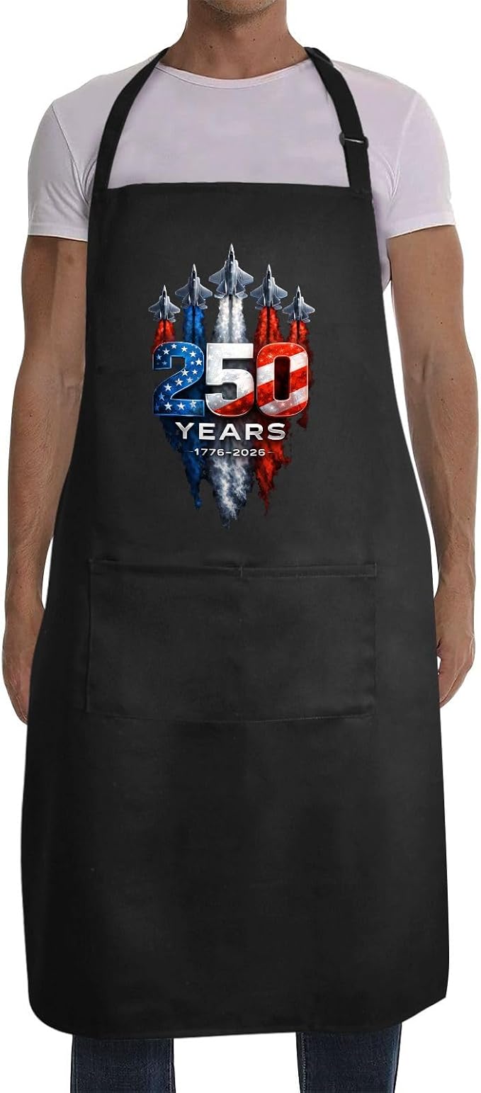Us 250 Years Of Freedoms Apron - Image 2
