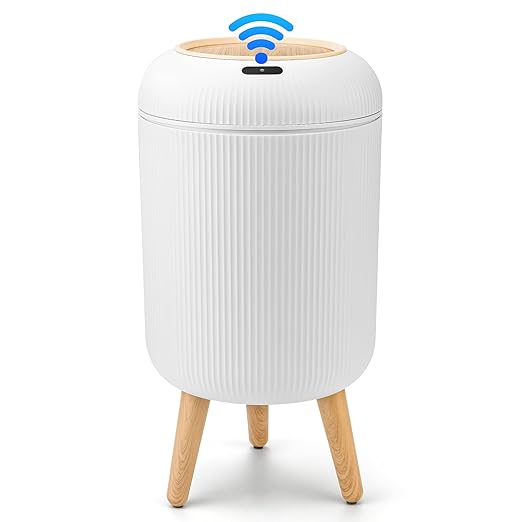 Pukomc Smart Sensor Wastebasket, Convenient and Hygienic Easy to Use,
