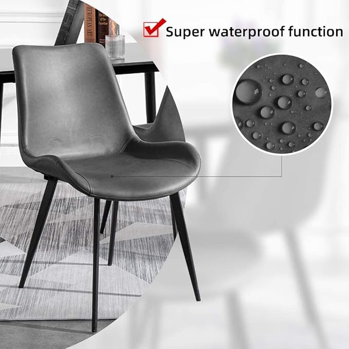 Dining Chairs Set of 4, Modern Kitchen & Dining Room Chairs, Upholstered ...