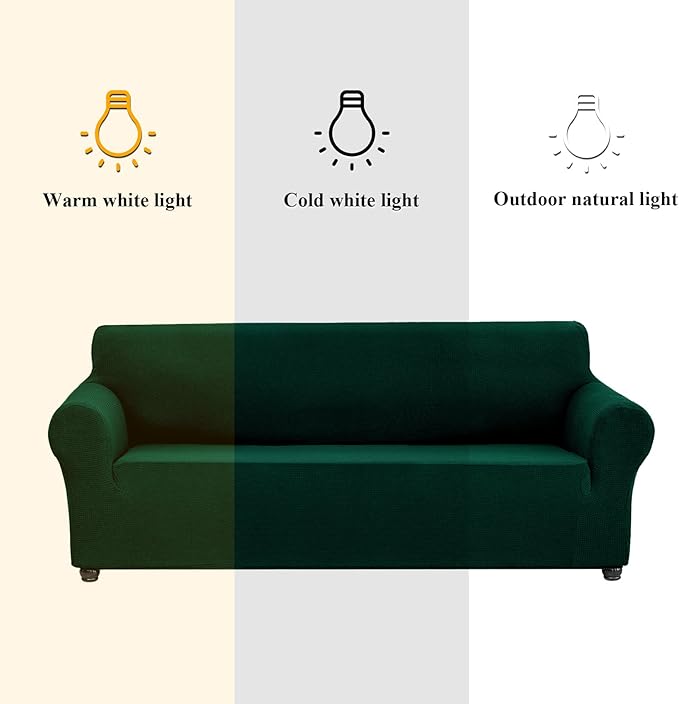 Joccun Christmas Stretch Chair Couch Cover, 1-Piece Sofa Slipcover Spandex - Image 3