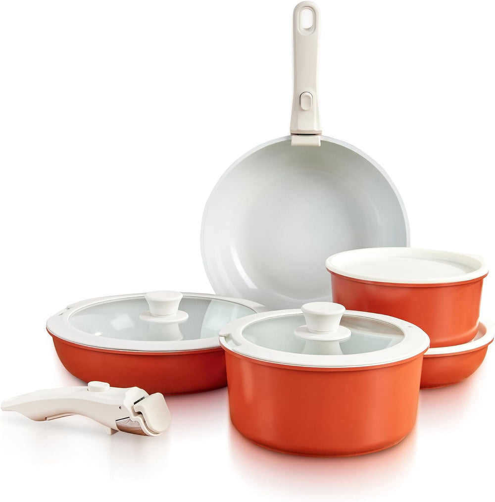 GOURMETIFIC® Pots and Pans Cookware Set