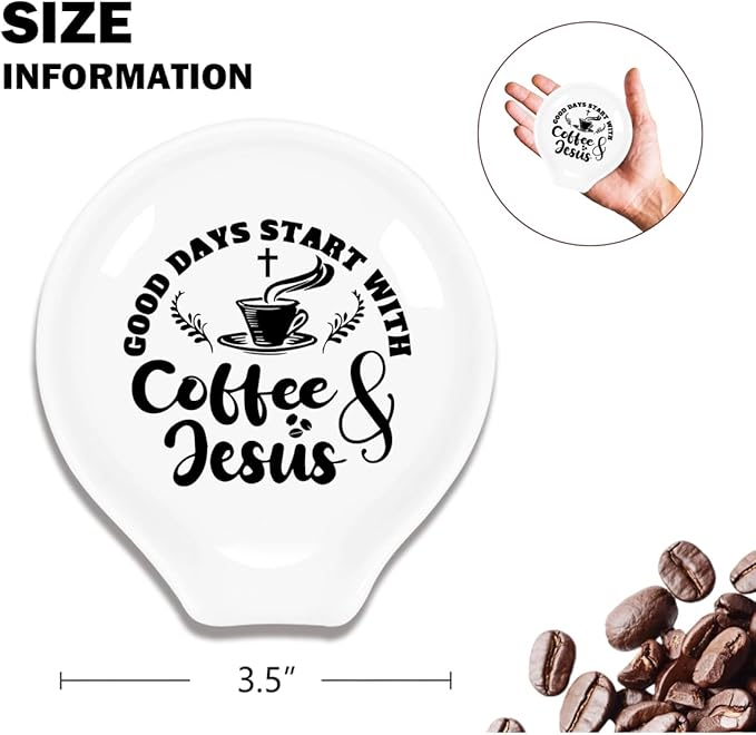 Funny Coffee Spoon Holder-Coffee Spoon Rest-Cafe Bar Station Accessories-Good - Image 2