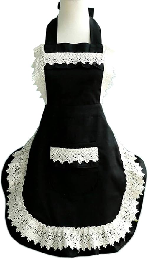 Hyzrz Lovely Home Work Adjustable Apron Shop Cake Kitchen Cooking Aprons by Hyzrz