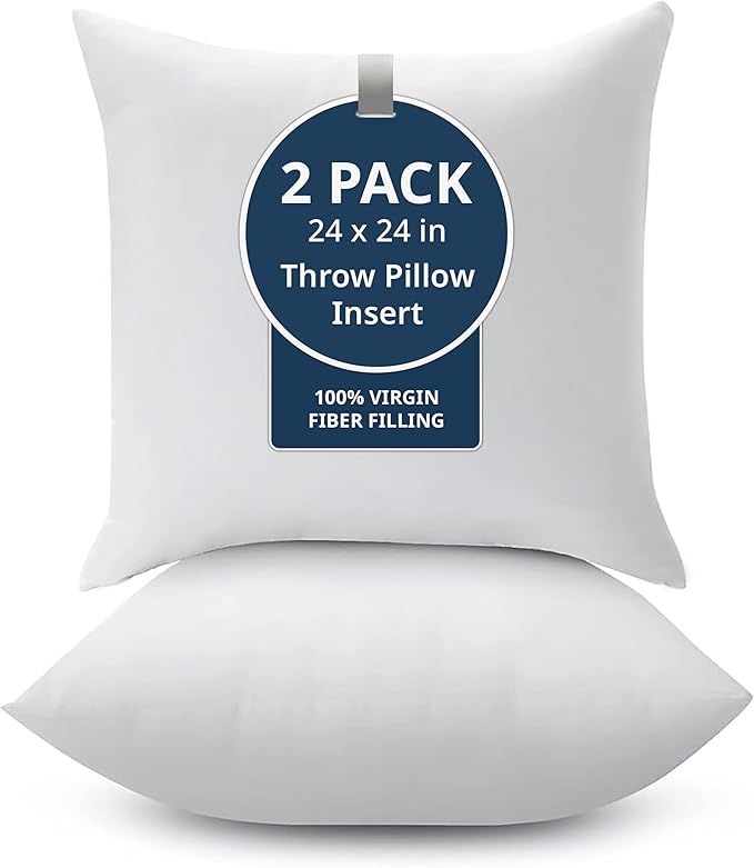 LANE LINEN 24x24 Pillow Inserts by LaneLinen