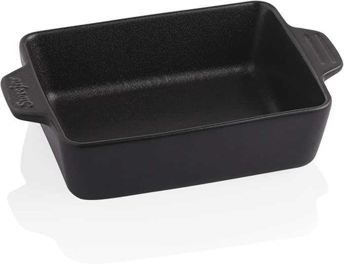 Sweejar Ceramic Baking Dish, Rectangular Small Baking Pan by Sweejarco1949
