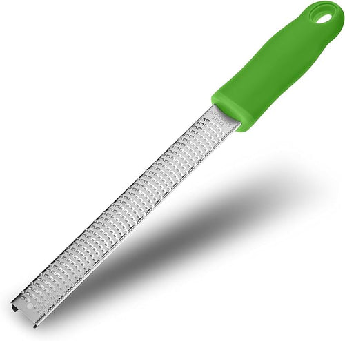 8-Inch Lemon Zester & Cheese Grater 18/8 Stainless Steel Citrus Zester by ALLWIN-HOUSEWARE