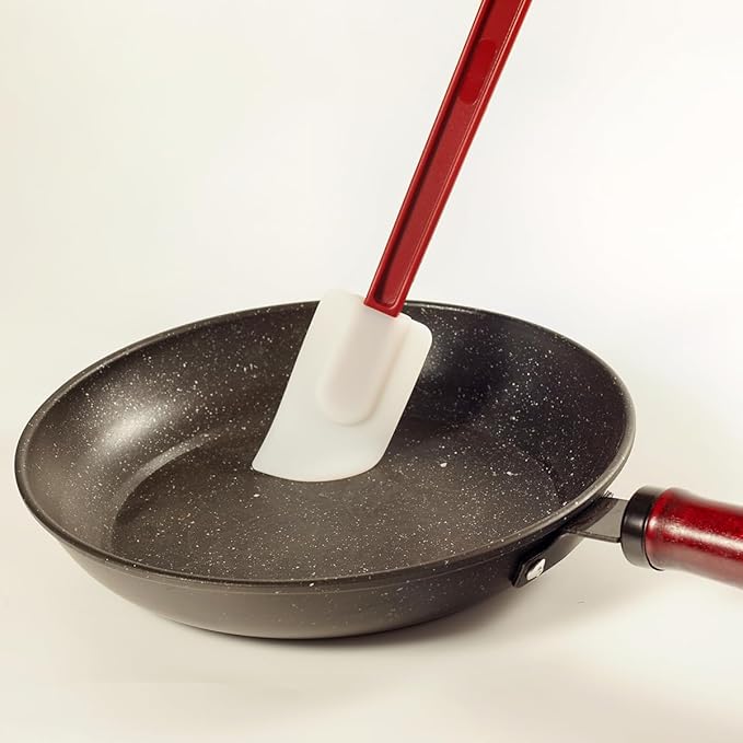 Commercial Spoonula Rubber Spatula Set, High Heat Spatula Spoon 9.5 Inches - Image 4