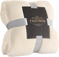 TASTHROW Large Flannel Fleece Throw Blanket, 50×70 Inch by TASTHROW