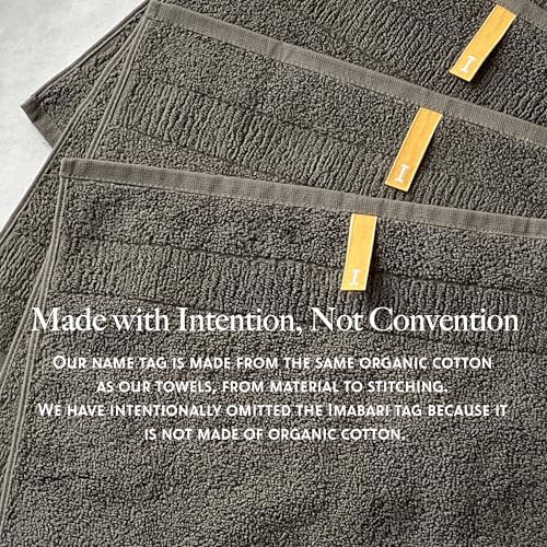 Highly Absorbent & Quick-Dry Organic Cotton Bath Towels, Soft & Lightweight, Made in Japan, Oeko-Tex Class 1 Certified, 28 x 53 inch, OliveGreen, Pack of 2 – Proof of Purity