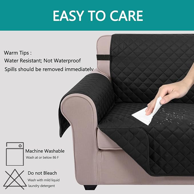 U-NICE HOME Reversible Sofa Cover Couch Cover - Image 5