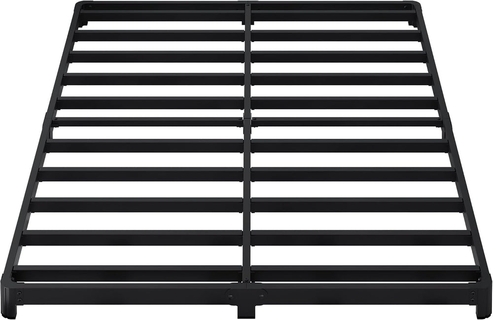 3 inch Full Size Bed Frame with Rounded Corner, Low Profile Bed Frame