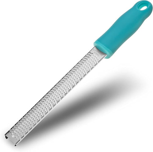 8-Inch Lemon Zester & Cheese Grater 18/8 Stainless Steel Citrus Zester by ALLWIN-HOUSEWARE