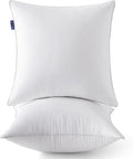 MIULEE 20 x 20 Pillow Inserts (Set of 2) -Throw Pillows for Couch Sofa with 100% Cotton Covers