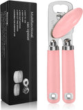 Safring Can Opener Manual, Heavy Duty Stainless Steel Smooth Edge Can Openers by Safring