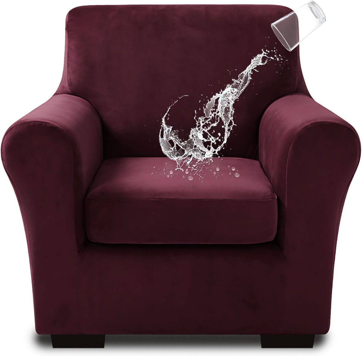 niceec chair covers armchair water repellent couch covers, main product view