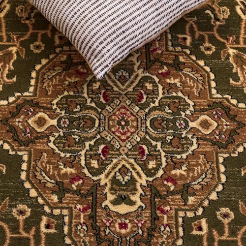 SAFAVIEH Lyndhurst Area Rug 6x9, Traditional Green LNH338Y