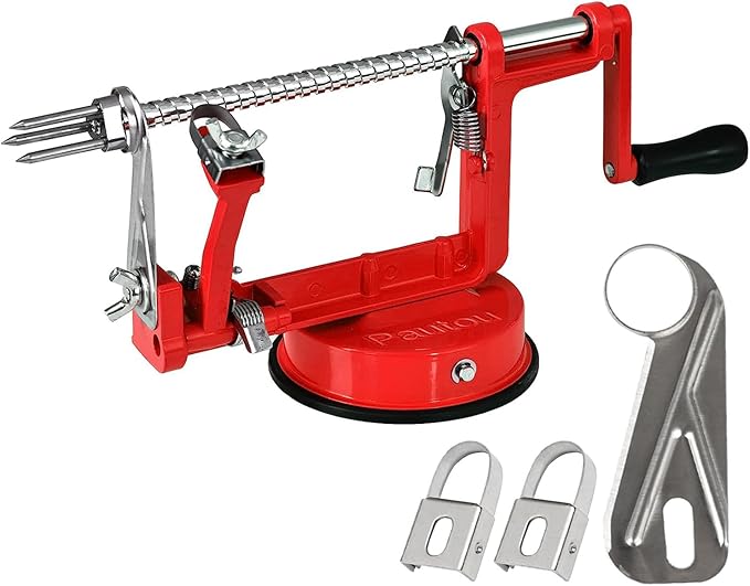 Apple Peeler, Slicer Corer Potato Peelers 3 In 1, Stainless Steel Heavy Duty by Pautou