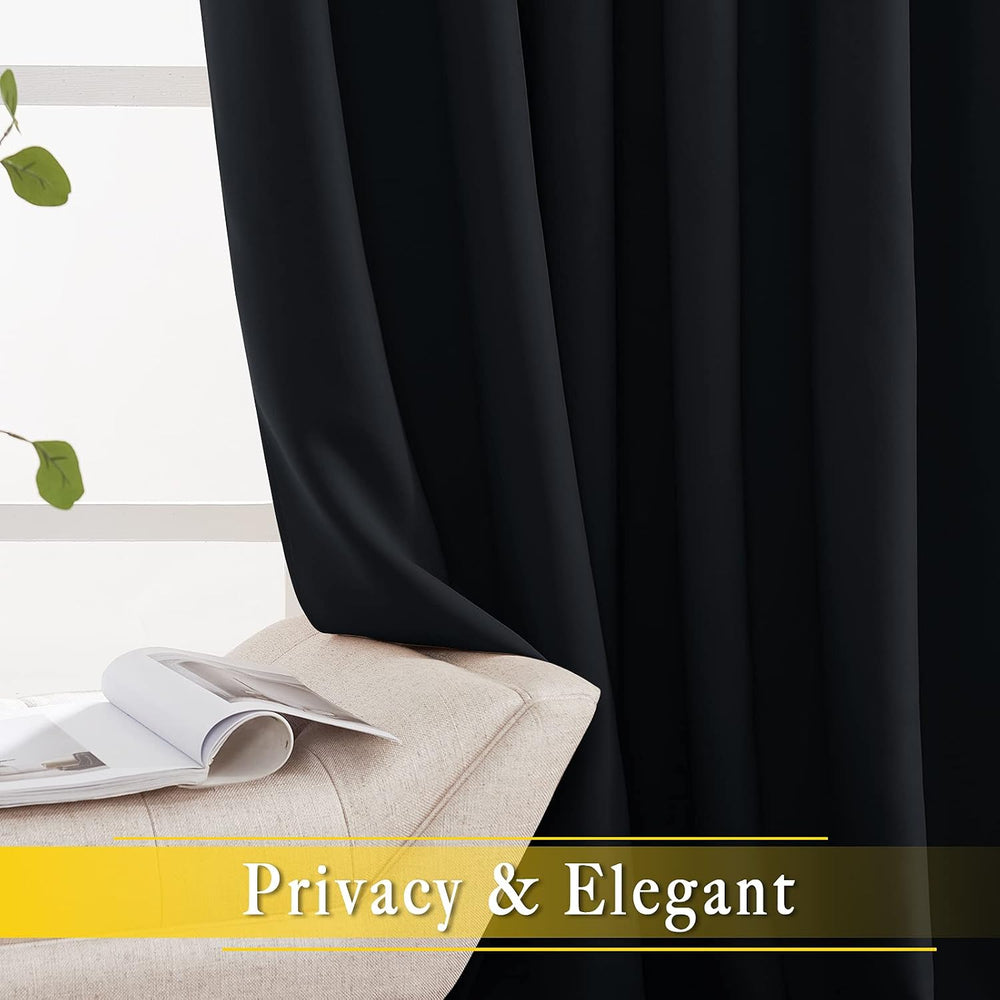 NICETOWN Blackout Curtain for Sliding Door, Patio Door Curtains, Thermal Insu...