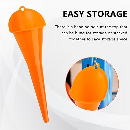 3-Pack Long-Neck Oil Funnels, Gas & Transmission Fluid - Image 4