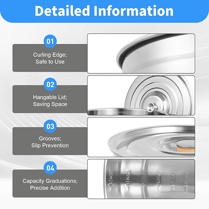 35L/30Qt Stainless Steel Stockpot, Kitchen Soup Big Cooking, Commercial Heavy - Image 8