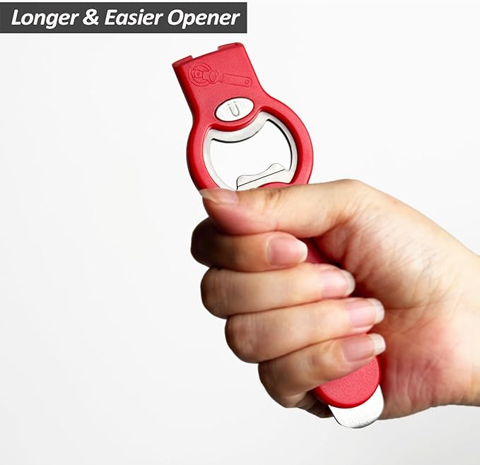 2-in-1 Magnetic Soda Can & Beer Bottle Opener-Dual Magnets - Image 7