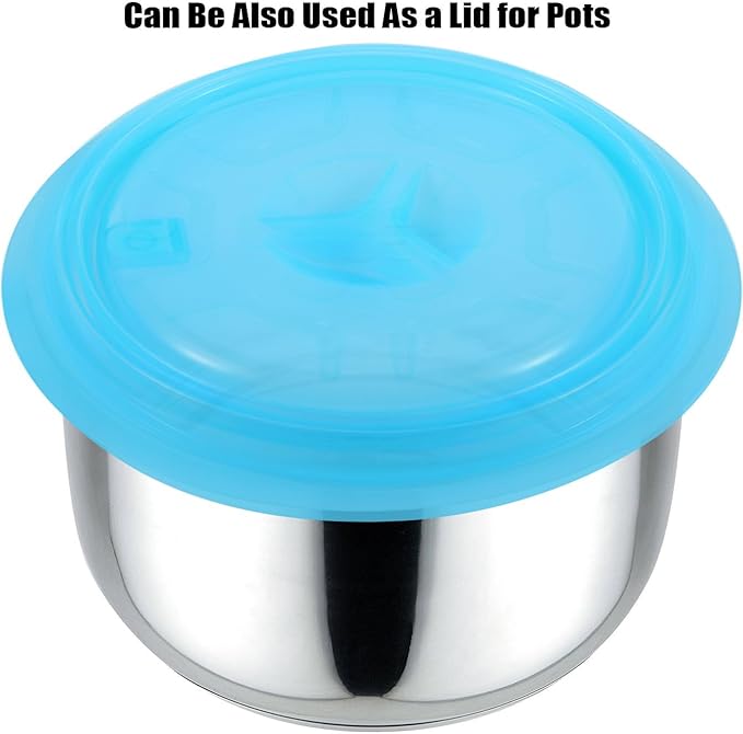 Kichwit Silicone Microwave Plate Cover Collapsible, Dishwasher Safe and BPA Free - Image 4