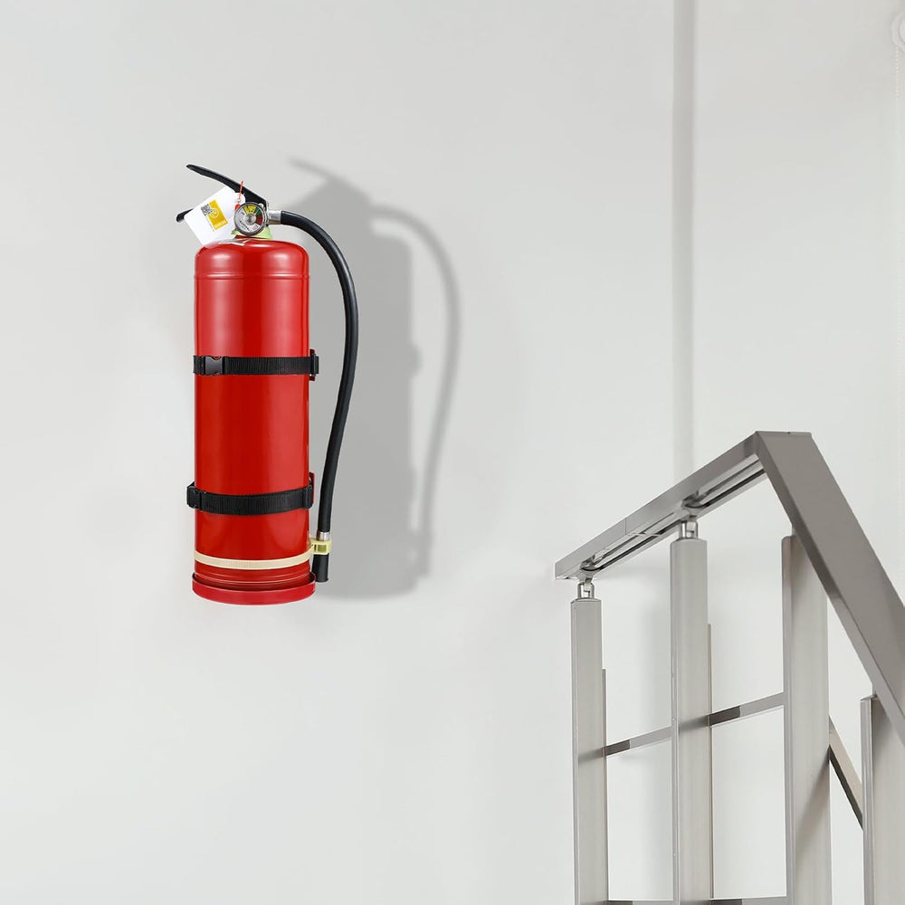 Suzile Fire Extinguisher Bracket Wall Mount, Heavy Duty Metal Holder, 2 Pcs