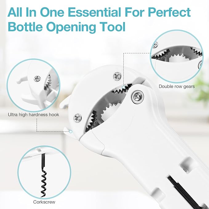 7-in-1 Jar Opener for Seniors – Magnetic adjustable Jar Opener & Bottle Opener - Image 7