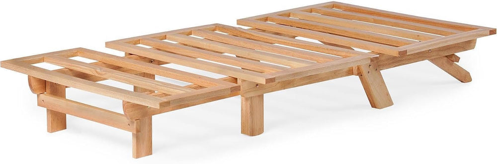 Nirvana Futons Space Saver Small Futon Sofa Bed, Sleeper Chair Lounger - (Twi...