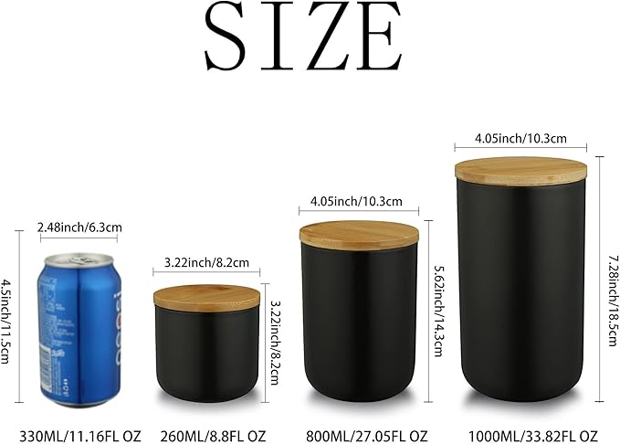 MilkyWay Food Storage Jar Strong Ceramic Storage Canisters - Image 2
