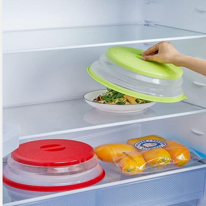 Collapsible Microwave Splatter Cover, 10.5 Inch, Dishwasher-safe, Microwave - Image 5