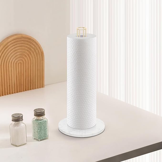 NearMoon Paper Towel Holder Countertop, Sturdy Kitchen Paper Towel Stand - Image 8