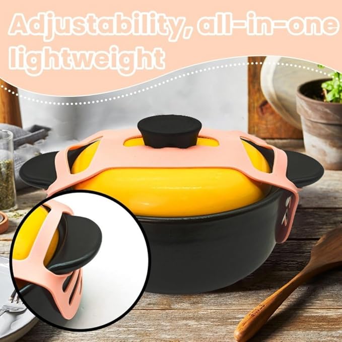 Silicone Lid Lock Strap for Crockpot Slow Cooker - Image 2