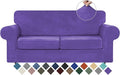 WEERRW Velvet Couch Covers for 2 Cushion Couch Sofa by WEERRW